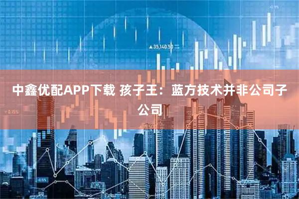 中鑫优配APP下载 孩子王：蓝方技术并非公司子公司